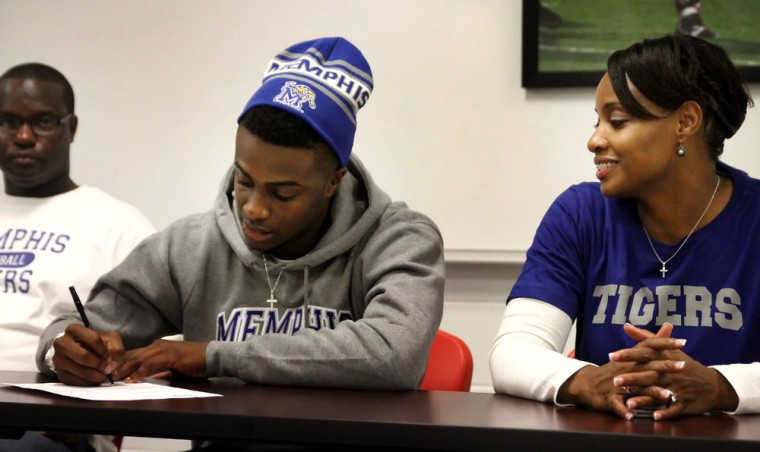 Belton's Henderson signs with Memphis